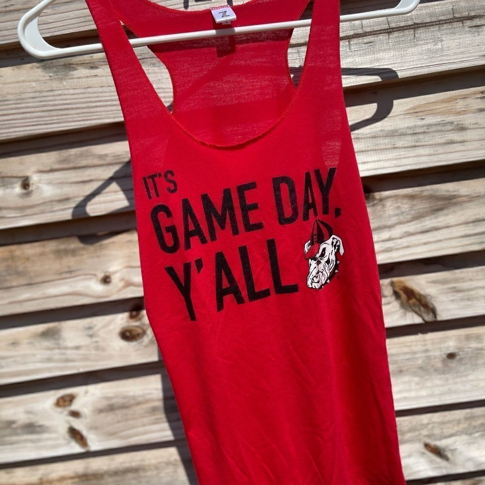 ******SOLD****** Georgia Bulldogs tank top